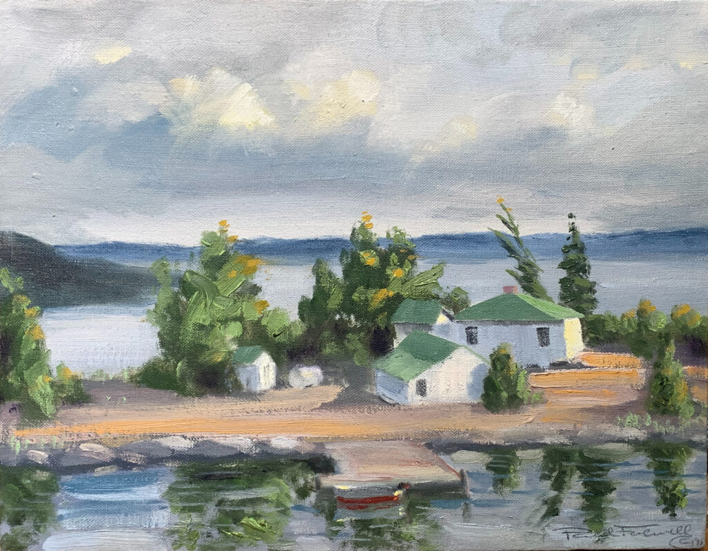 Oil Painting By Paul Folwell,  11"x14"