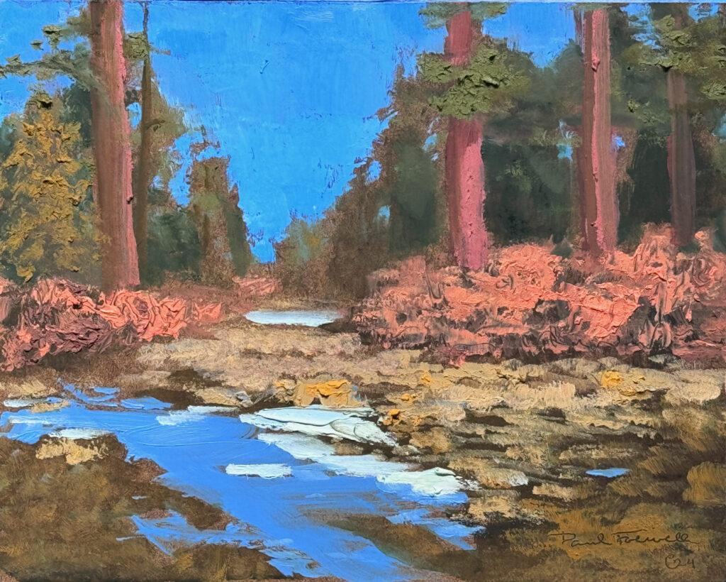 Oil Painting By Paul Folwell, 8".x10"