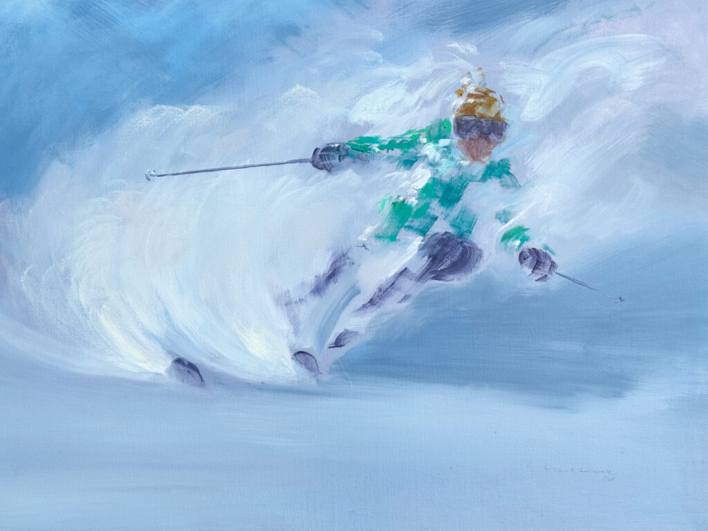 "Green Machine" © Oil Painting By Paul Folwell,, 20'40'