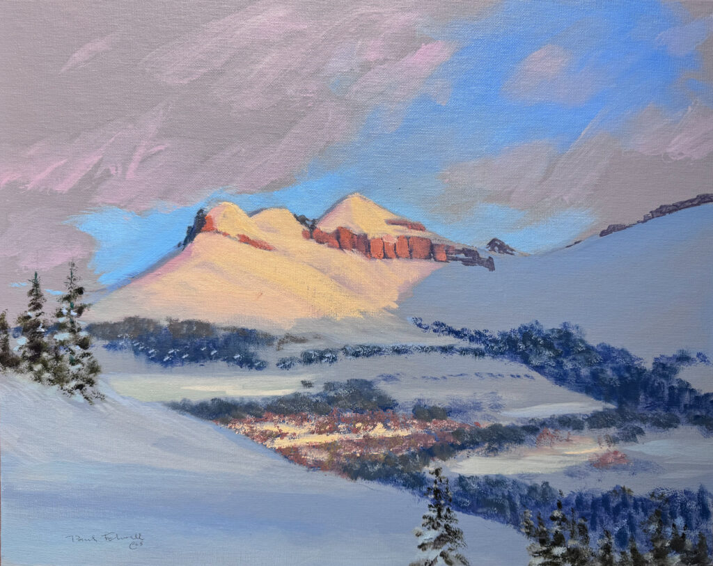 "Morning Sun"© Oil Painting By Paul Folwell,, 16"x20"