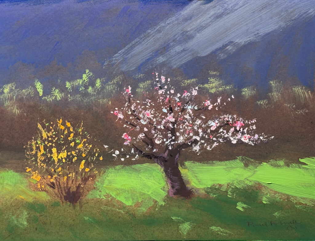 "Sparkle" © Oil Painting By Paul Folwell,, 9"x12""