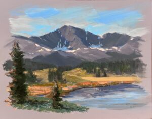 Oil Painting By Paul Folwell, 11"x14"
