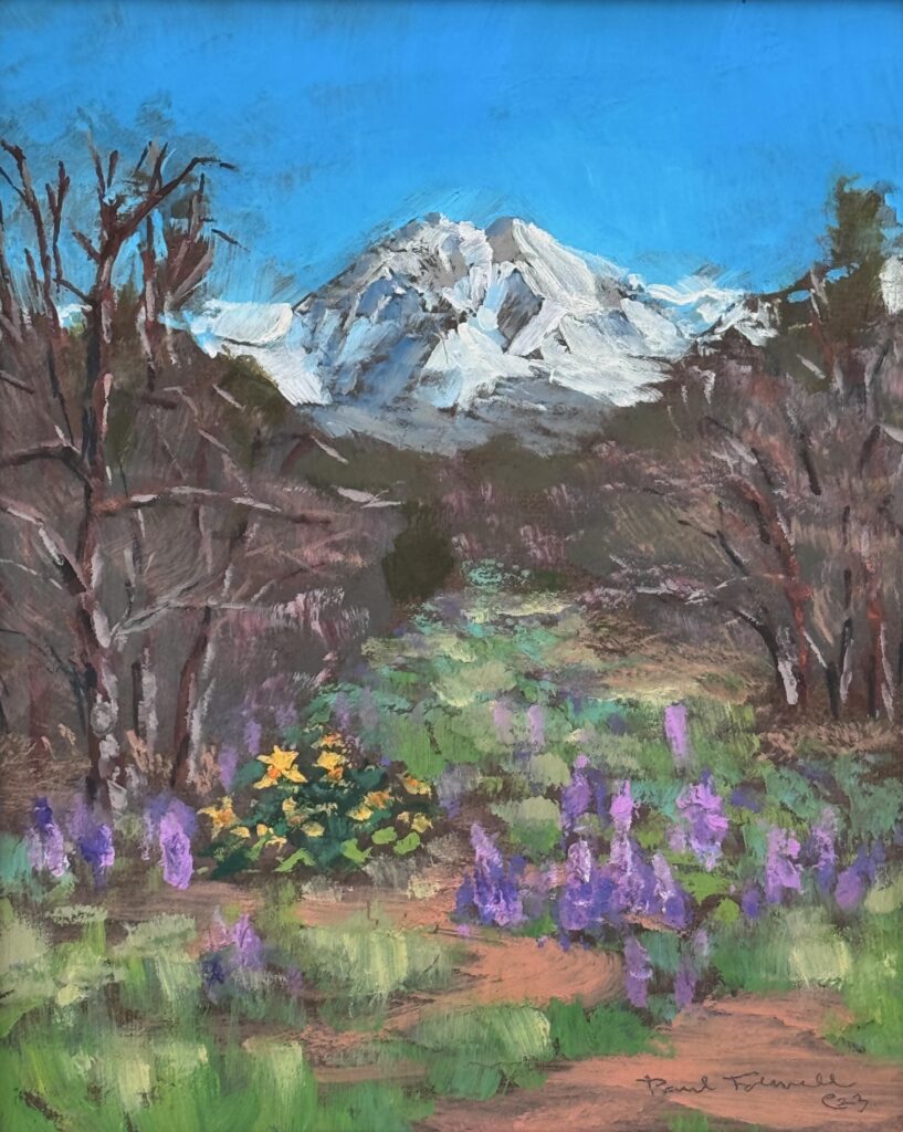 Oil Painting By Paul Folwell, 10"x8"