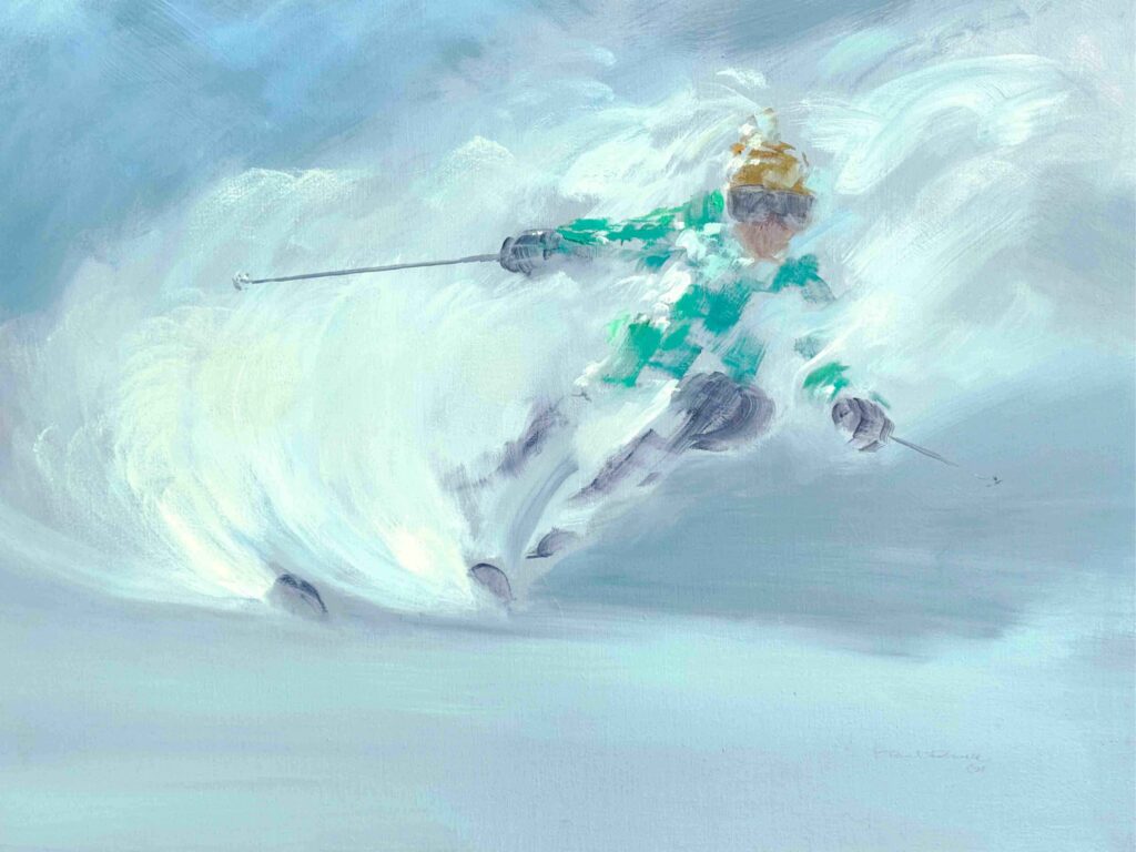 Oil Painting By Paul Folwell,, 20'40'