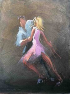 Oil Painting By Paul Folwell., 20"x16"
