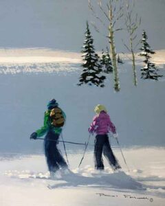 Oil Painting By Paul Folwell.
